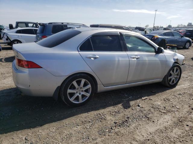 ACURA TSX 2005 silver  gas JH4CL96935C018480 photo #4