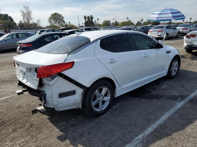 KIA OPTIMA LX 2015 white sedan 4d gas 5XXGM4A78FG422093 photo #4