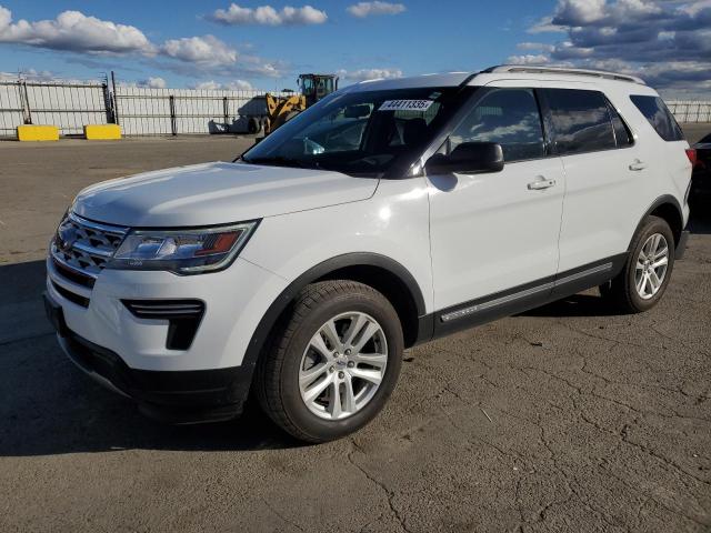 FORD EXPLORER X 2018 white  gas 1FM5K8DH1JGC94382 photo #1