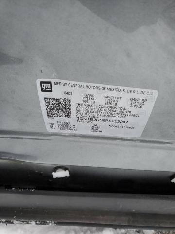 2023 CHEVROLET BLAZER 3LT 3GNKBJRS8PS212247