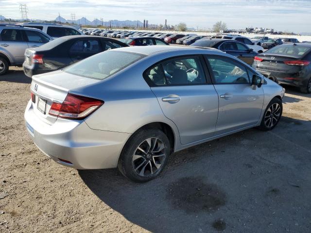 HONDA CIVIC EX 2015 silver  gas 2HGFB2F82FH564350 photo #4