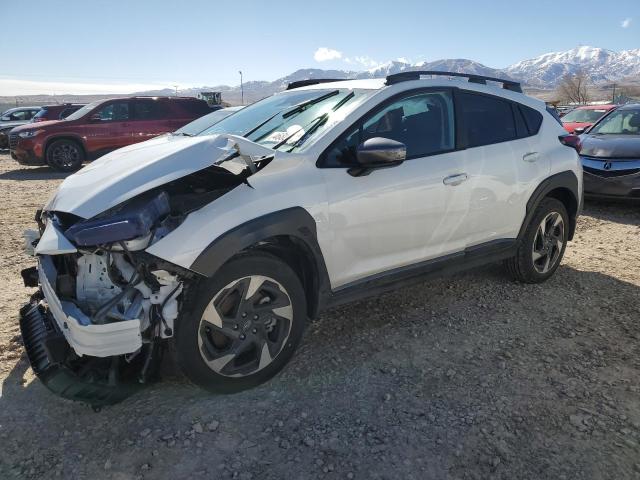 SUBARU CROSSTREK 2024 white  gas 4S4GUHL6XR3812642 photo #1