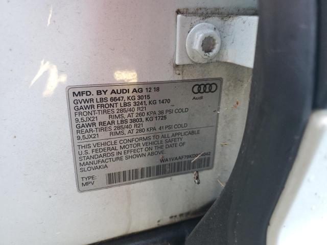 2019 AUDI Q7 PRESTIG - WA1VAAF79KD024042