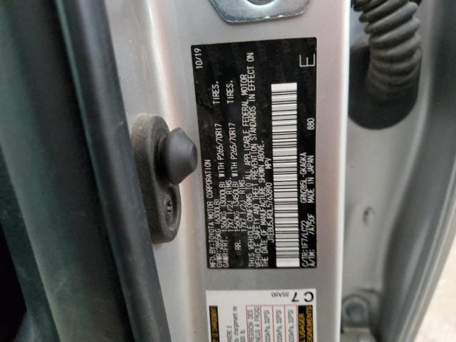 2020 TOYOTA 4RUNNER SR JTEBU5JR0L5763890