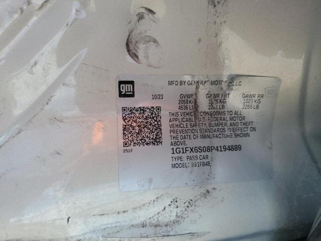 2023 CHEVROLET BOLT EV 2L - 1G1FX6S08P4194889