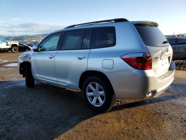 TOYOTA HIGHLANDER 2009 silver  gas JTEDS41A892076993 photo #3