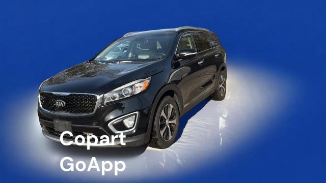 KIA SORENTO EX 2017 black 4dr spor gas 5XYPHDA59HG231042 photo #3