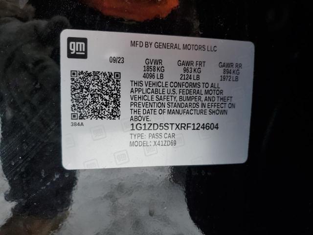 2024 CHEVROLET MALIBU LT - 1G1ZD5STXRF124604