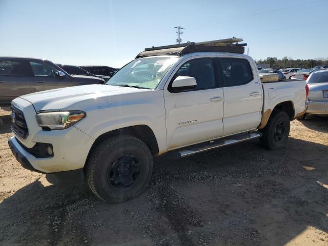 TOYOTA TACOMA DOU 2016 white crew pic gas 5TFAZ5CNXGX003116 photo #1