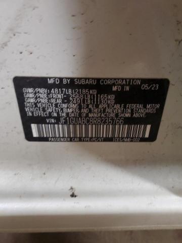 2024 SUBARU IMPREZA - JF1GUABC8R8235766