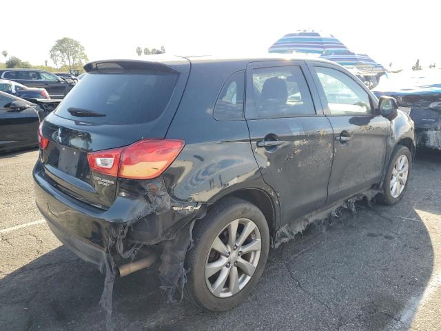 MITSUBISHI OUTLANDER 2014 black  gas 4A4AP3AUXEE014400 photo #4