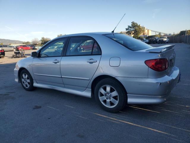 TOYOTA COROLLA CE 2008 silver  gas 1NXBR30EX8Z012992 photo #3