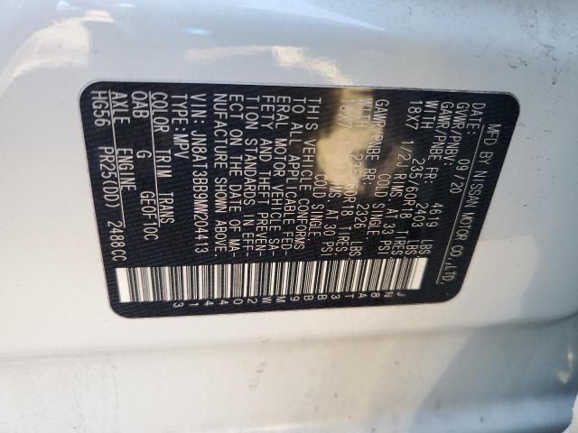 2021 NISSAN ROGUE SV - JN8AT3BB9MW204413