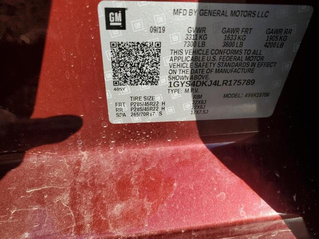 2020 CADILLAC ESCALADE P - 1GYS4DKJ4LR175789