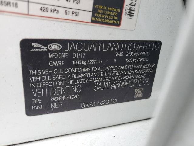 2017 JAGUAR XE SAJAR4BN9HCP12125