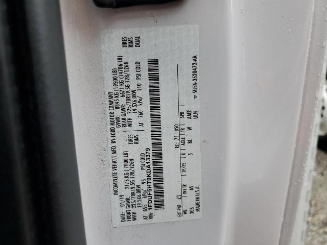 2019 FORD F550 SUPER #3280320960