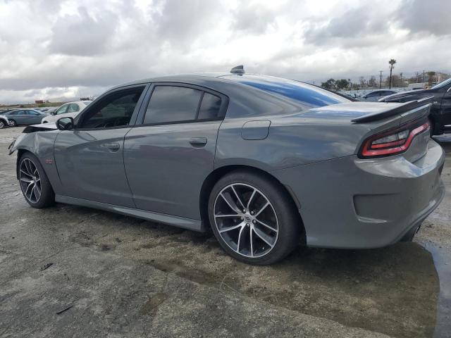 DODGE CHARGER R/ 2018 gray  gas 2C3CDXGJXJH313423 photo #3