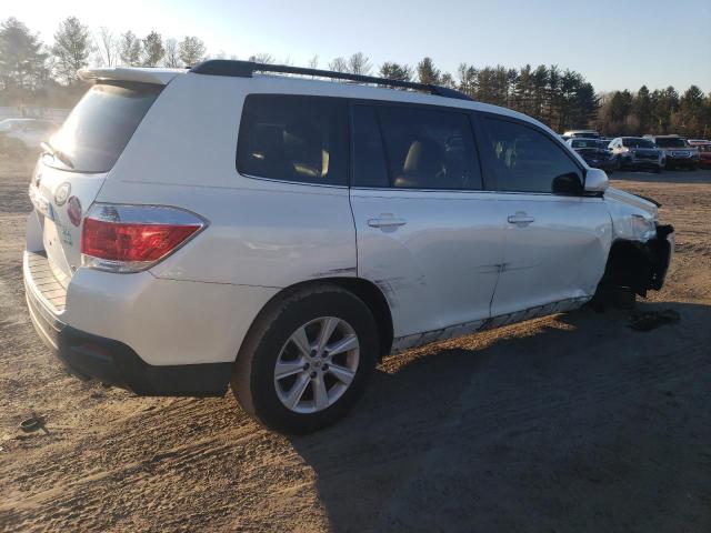 Vin: 5tdbk3eh8cs125574, lot: 44822185, toyota highlander base 20123