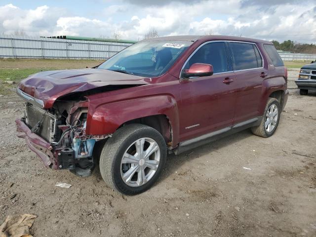 GMC TERRAIN SL 2017 red  flexible fuel 2GKALMEK2H6171210 photo #1