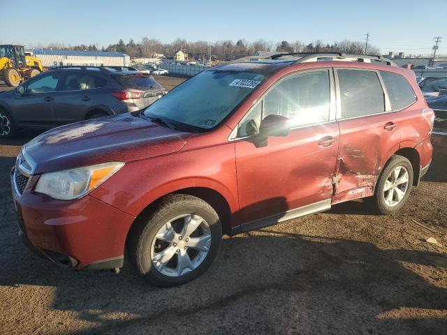 SUBARU FORESTER 2 2014 red  gas JF2SJAPC2EH518150 photo #1