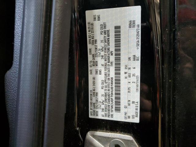 2017 FORD ESCAPE S - 1FMCU0F70HUB18958