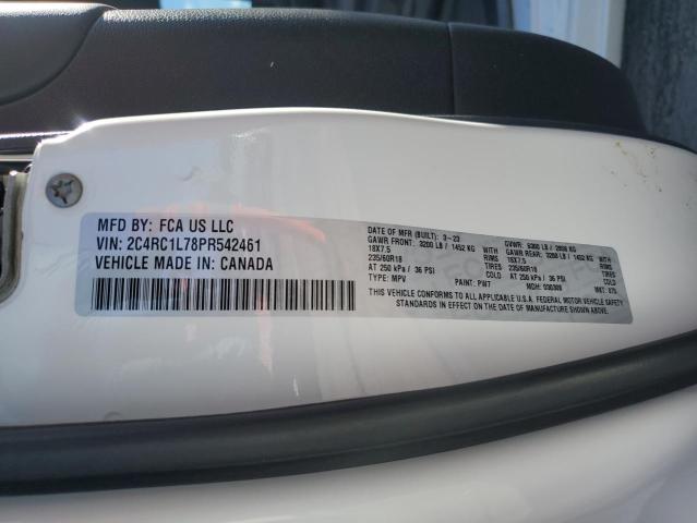 2023 CHRYSLER PACIFICA HYBRID TOURING L 2C4RC1L78PR542461