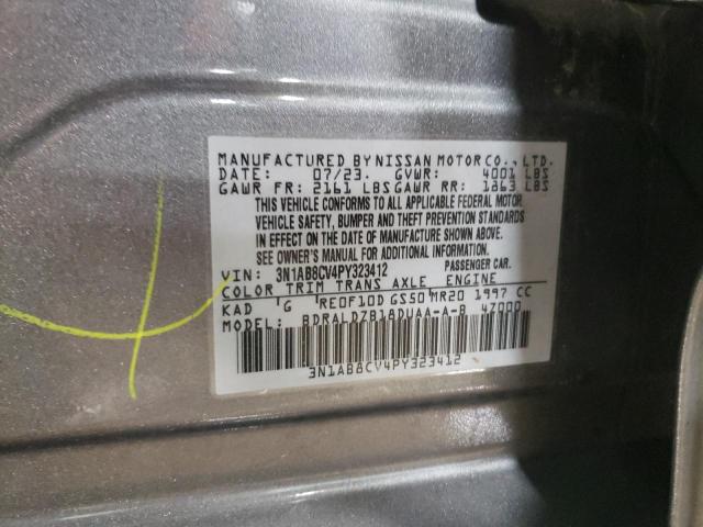 2023 NISSAN SENTRA SV - 3N1AB8CV4PY323412