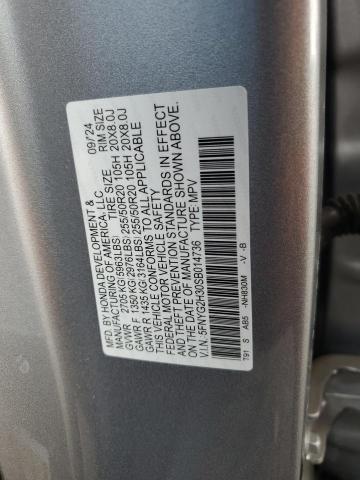 2025 HONDA PILOT SPOR - 5FNYG2H30SB014736