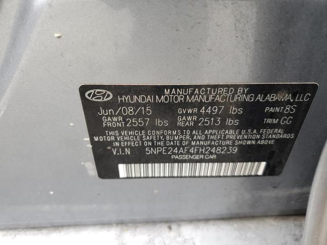 2015 HYUNDAI SONATA SE - 5NPE24AF4FH248239