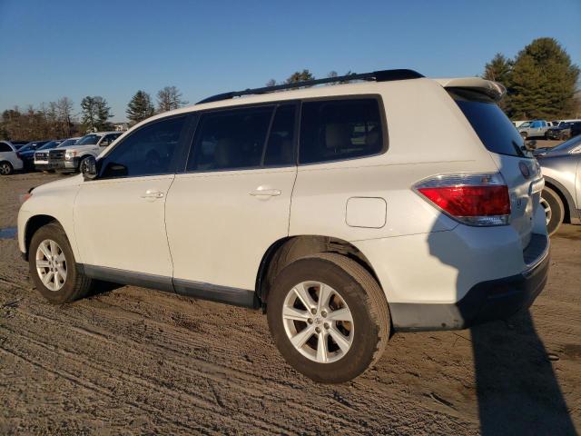 Vin: 5tdbk3eh8cs125574, lot: 44822185, toyota highlander base 20122
