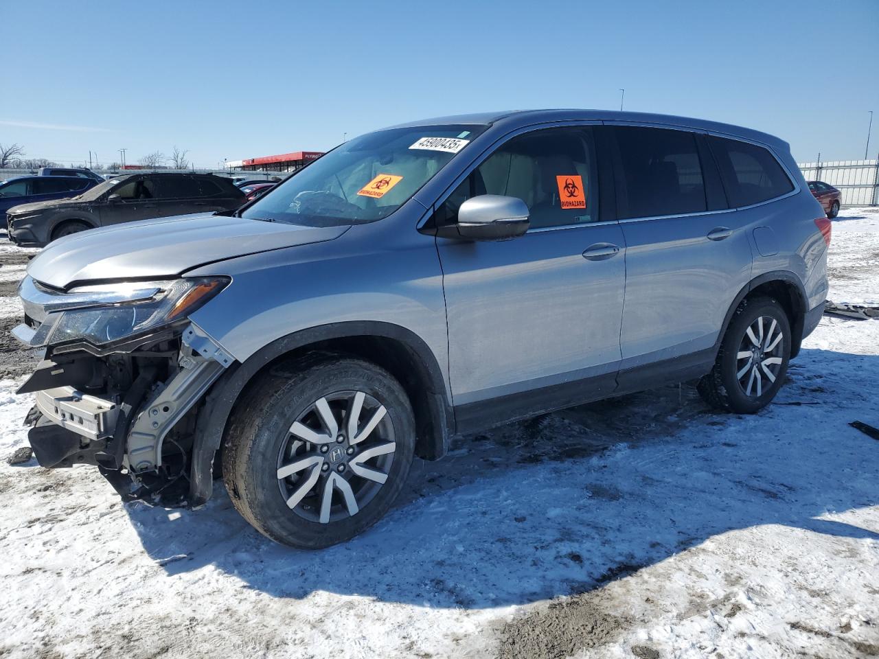 5FNYF6H53KB007128 HONDA PILOT EXL 2019