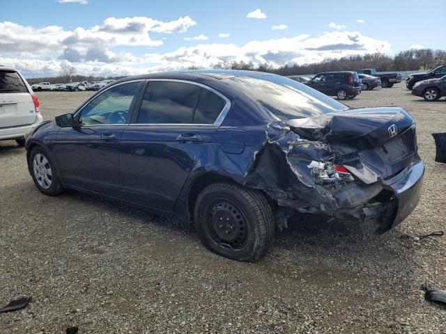 HONDA ACCORD LX 2010 blue  gas 1HGCP2F36AA015587 photo #3