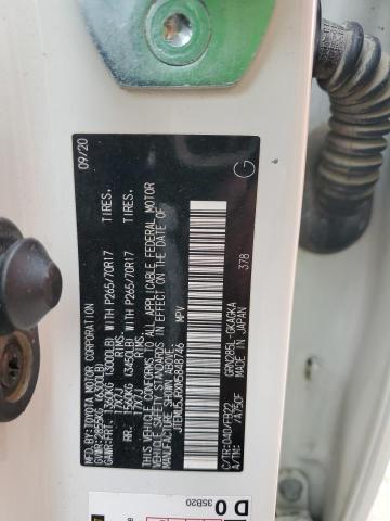 2021 TOYOTA 4RUNNER SR - JTEMU5JRXM5848746