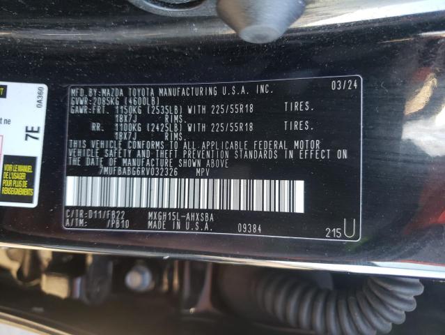 2024 TOYOTA COROLLA CR - 7MUFBABG6RV032326