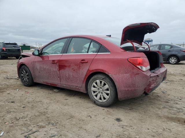 Vin: 1g1pf5s90b7282570, lot: 43859505, chevrolet cruze lt 20112