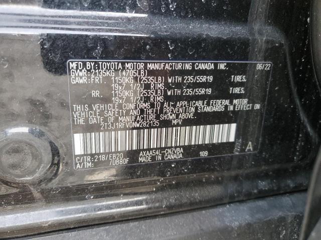2022 TOYOTA RAV4 ADVEN - 2T3J1RFV0NW282135