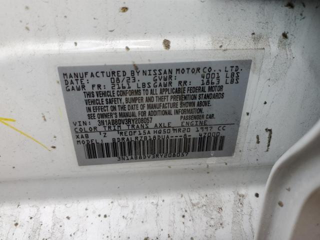 2024 NISSAN SENTRA SR - 3N1AB8DV3RY208057