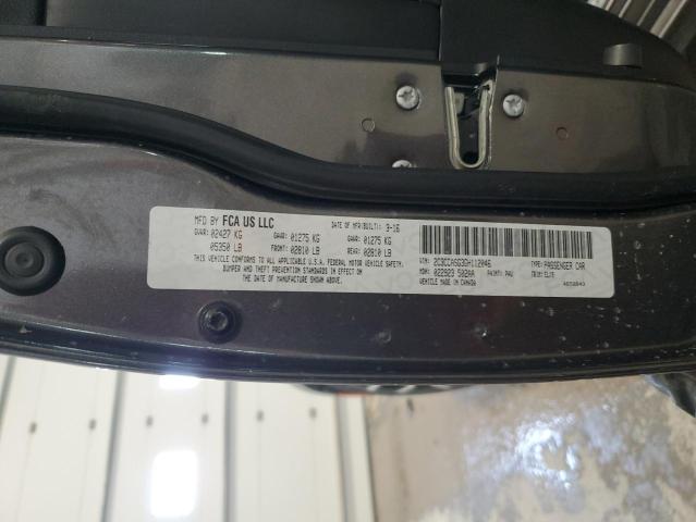 2016 CHRYSLER 300C PLATI 2C3CCASG3GH112046