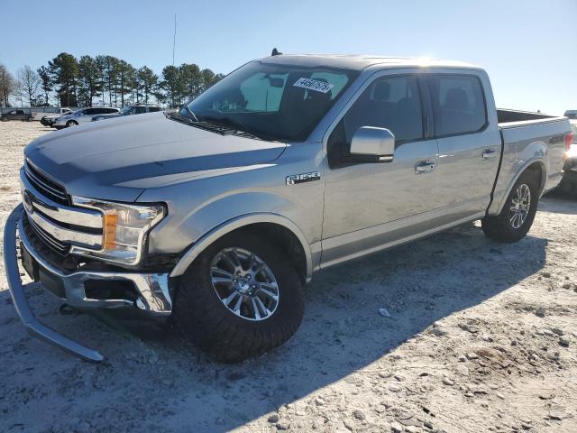 FORD F150 SUPER 2020 silver  gas 1FTEW1E59LFA27777 photo #1