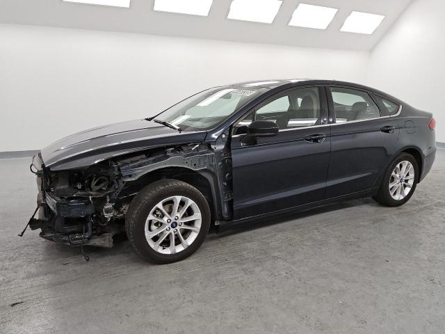 FORD FUSION SE 2020 blue  gas 3FA6P0HD9LR181476 photo #1