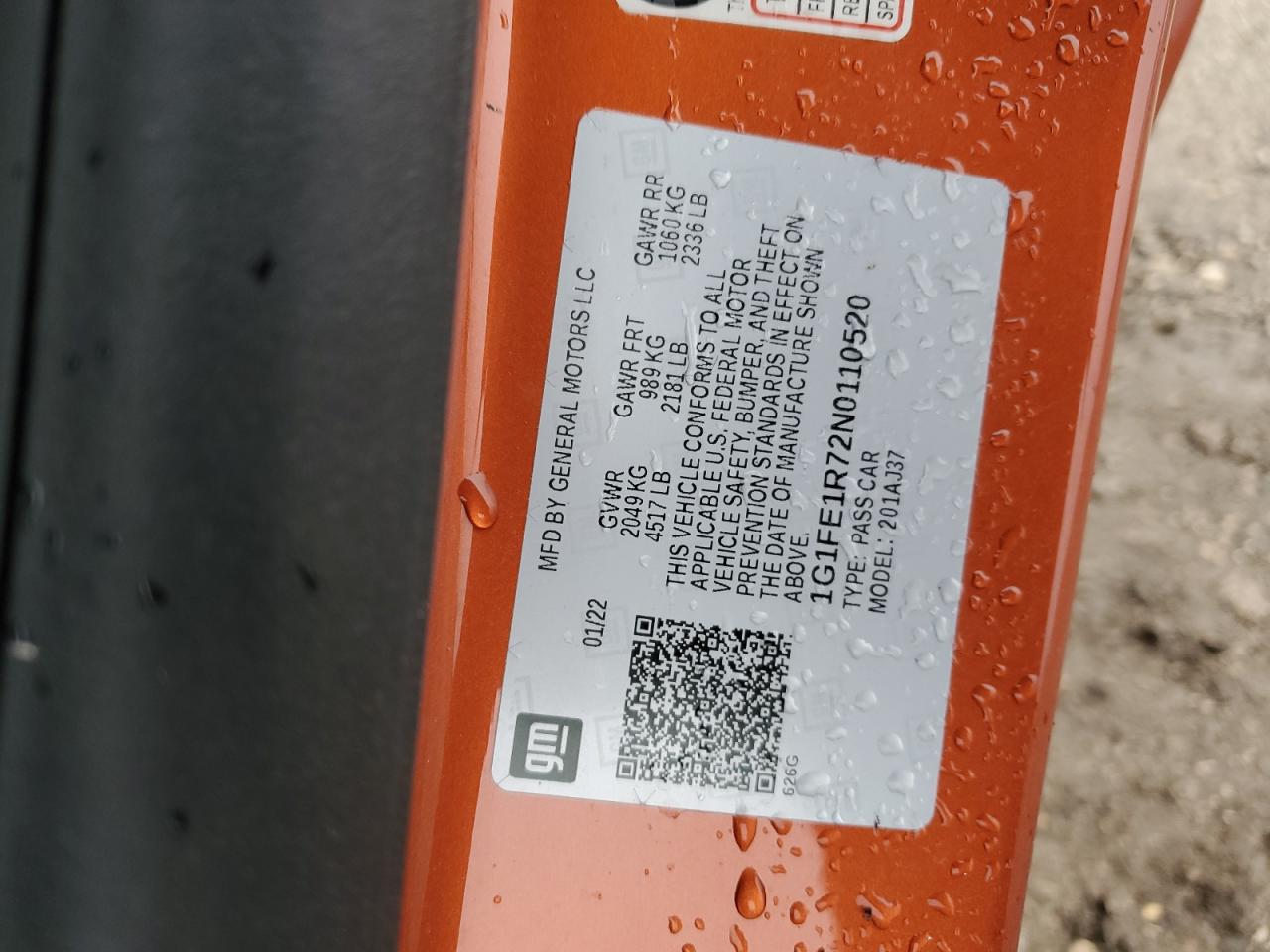 CHEVROLET CAMARO LT1