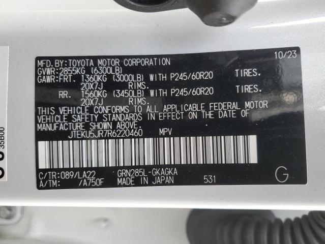 2024 TOYOTA 4RUNNER LI JTEKU5JR7R6220460