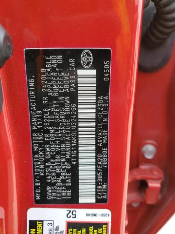 2020 TOYOTA CAMRY SE - 4T1G11AK9LU324266