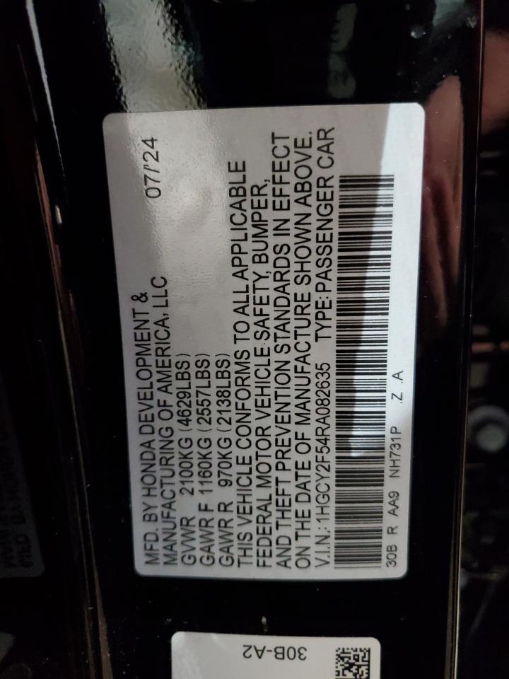 HONDA ACCORD HYBRID SPORT