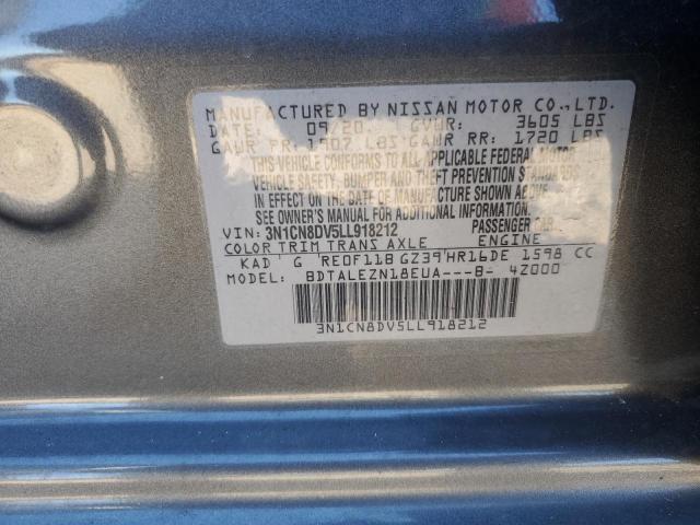 2020 NISSAN VERSA - 3N1CN8DV5LL918212