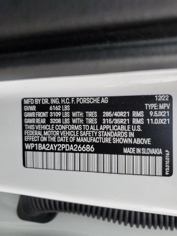 2023 PORSCHE CAYENNE CO WP1BA2AY2PDA26686
