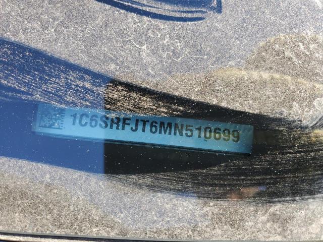 2021 RAM 1500 LARAM 1C6SRFJT6MN510699