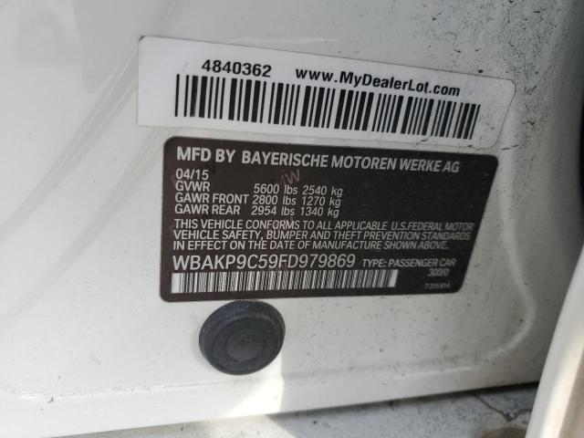 2015 BMW 550 XI - WBAKP9C59FD979869