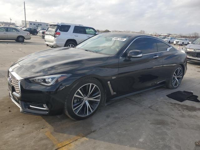 INFINITI Q60 LUXE 3 2018 black  gas JN1EV7EK6JM340728 photo #1