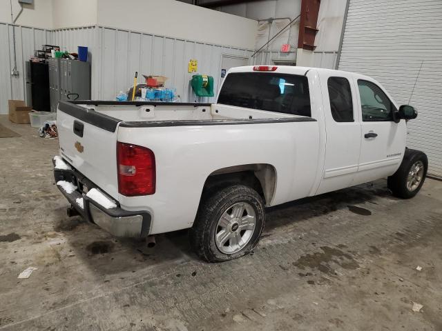 CHEVROLET SILVERADO 2012 white 4dr ext flexible fuel 1GCRKSE74CZ209468 photo #4